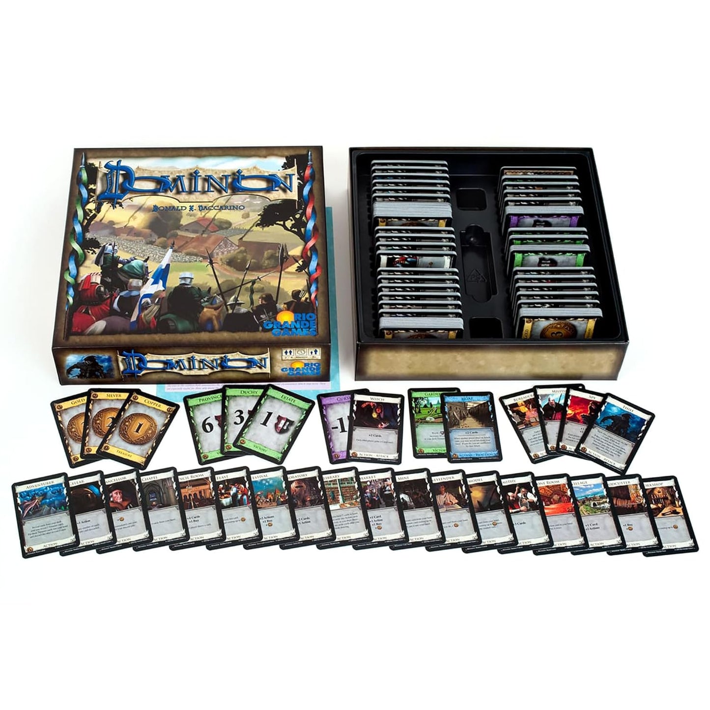 Dominion 2nd Edition Board Game – Deck-Building Strategy Game by Rio Grande
