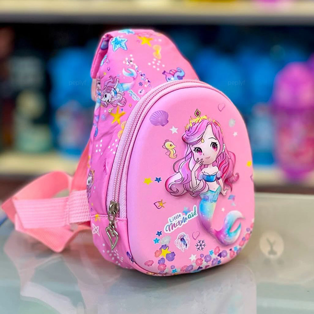 CrossBee Chest Bags for Kids (3D Embossed) Crossbody Sling Chest Bag