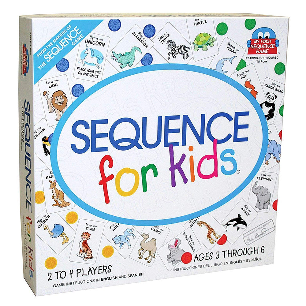 Sequence for Kids | Educational Board Game for Kids (Age 3+) 2-4 players