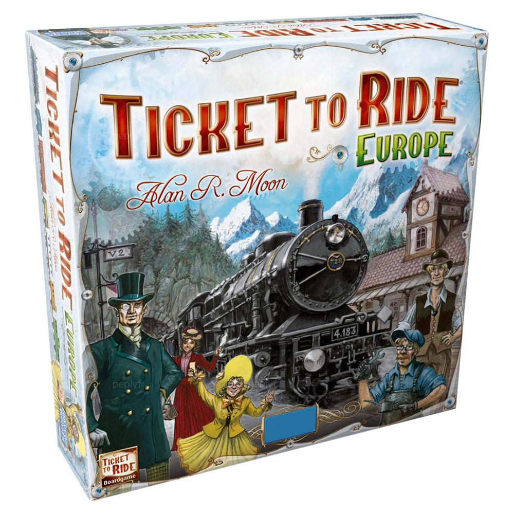 Ticket To Ride (Europe Edition) Board Game - Family Entertainment