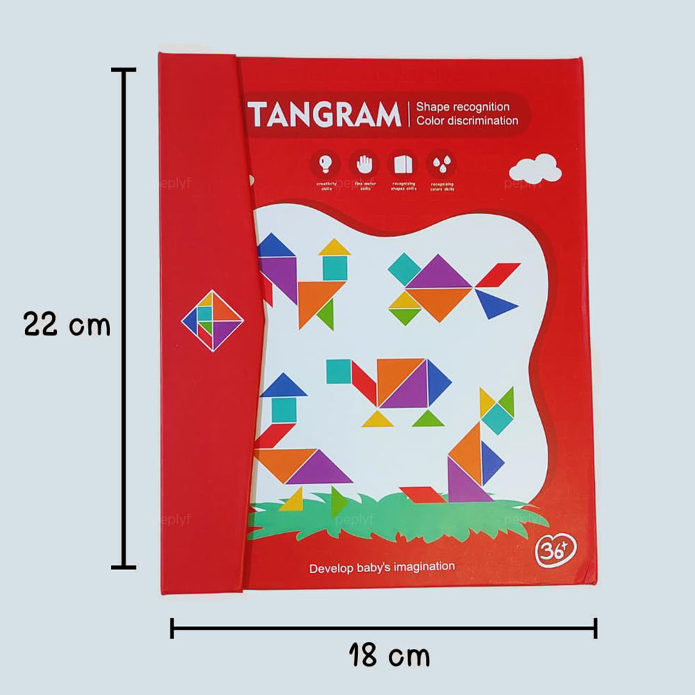 Tangram Junior | Magnetic Brain Booster Puzzle for Kids 5+ | Educational Toy and Gift for Kids