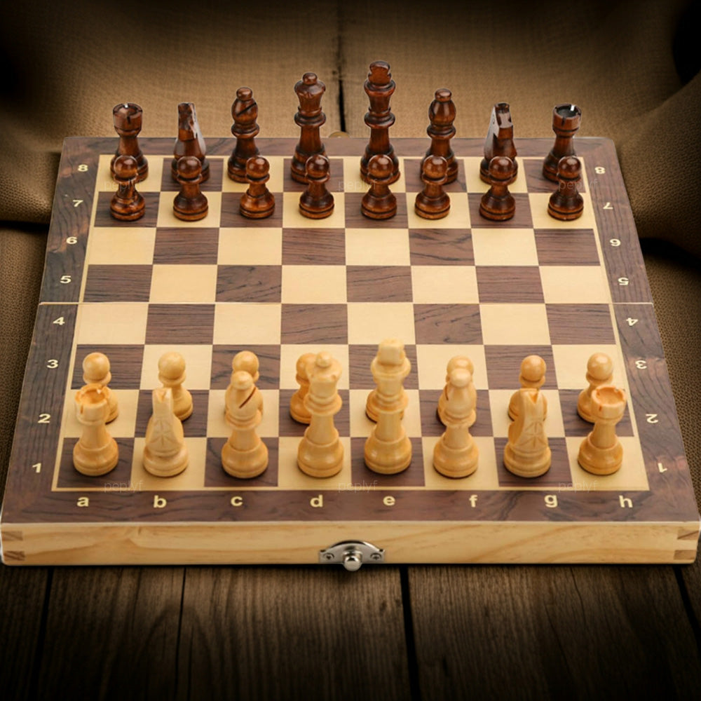Chessmate Classic | Wooden Chess Set (15 inch)