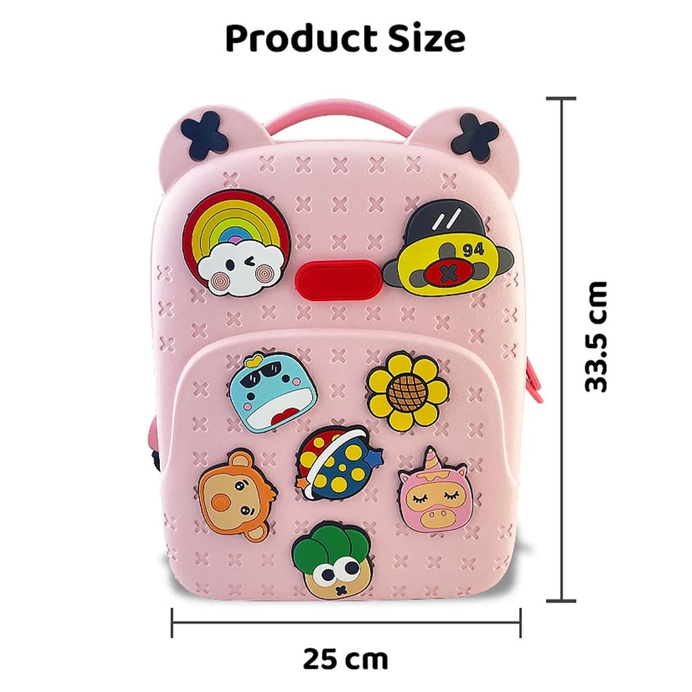 School Bag for Kids with Adjustable Straps, Ultralight & Trendy Backpack for Girls & Boys