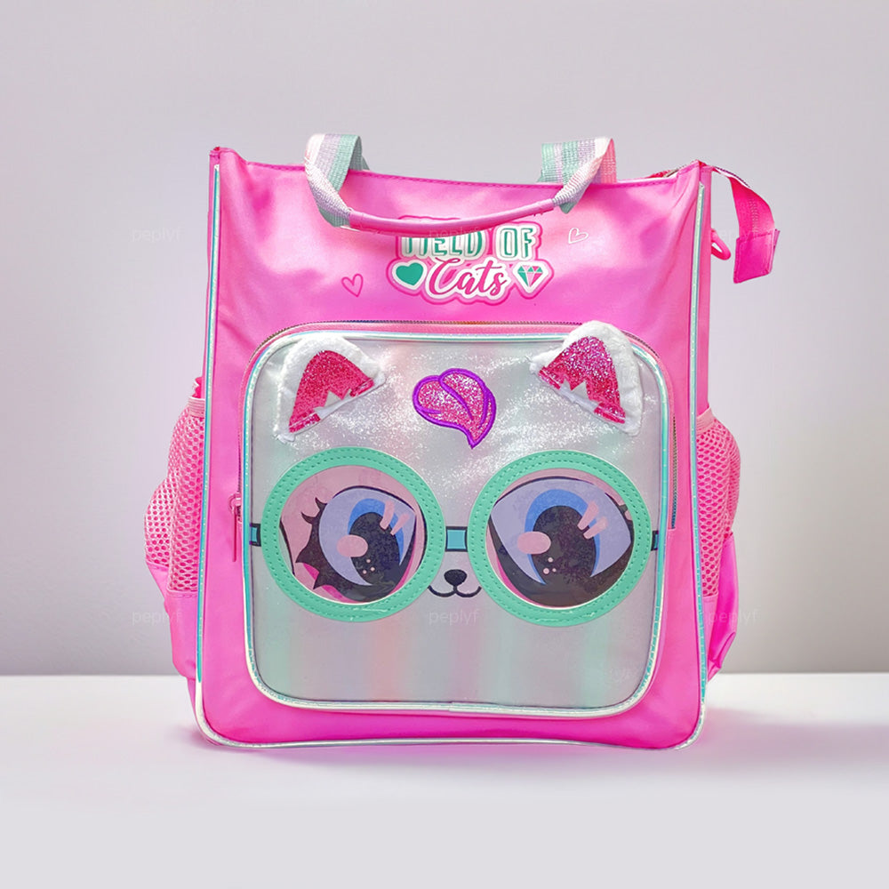 PEPLYF Tution Bag for Kids | Multipurpose Tote Bag | Shoulder Bag with Bottle Holder