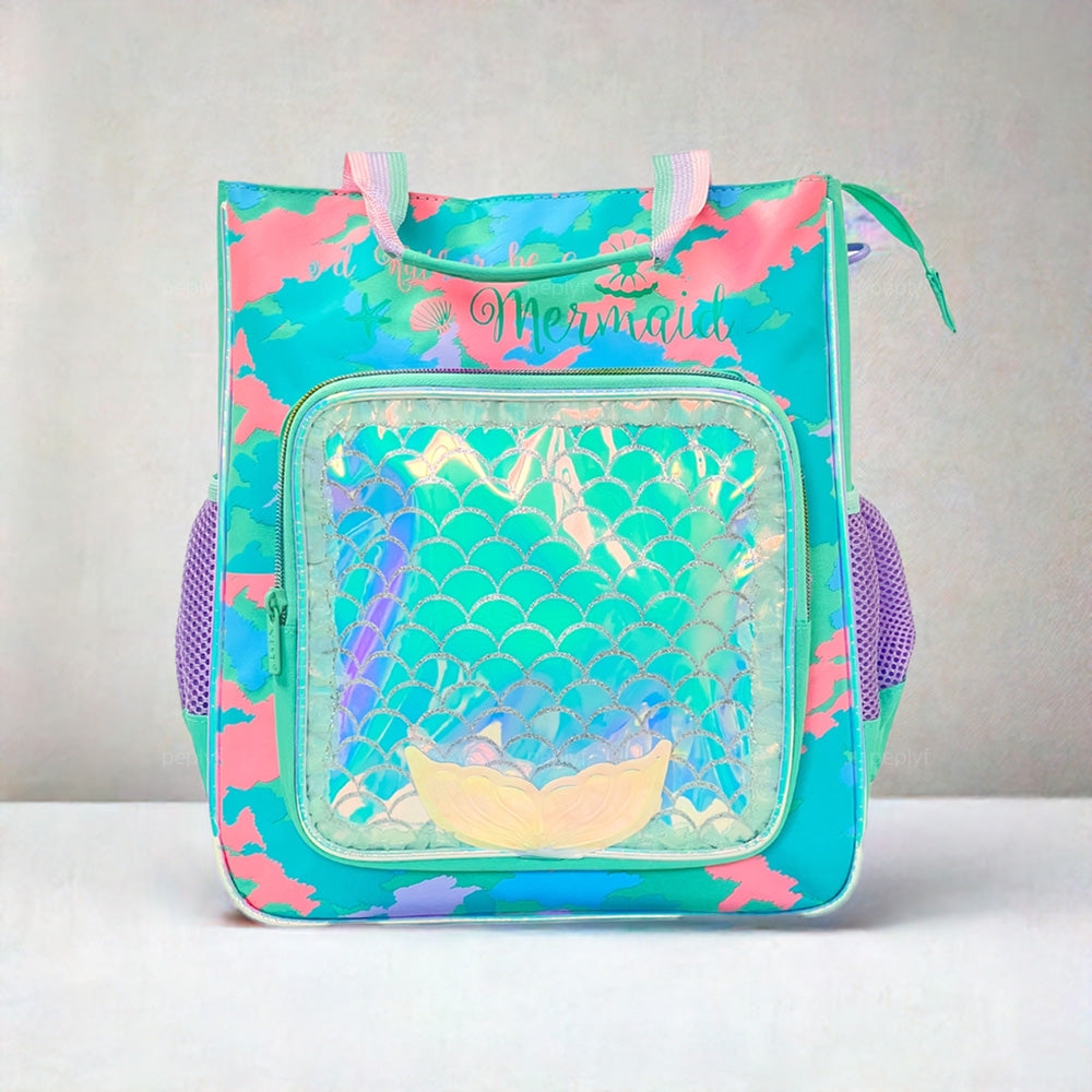 PEPLYF Tution Bag for Kids | Multipurpose Tote Bag | Shoulder Bag with Bottle Holder