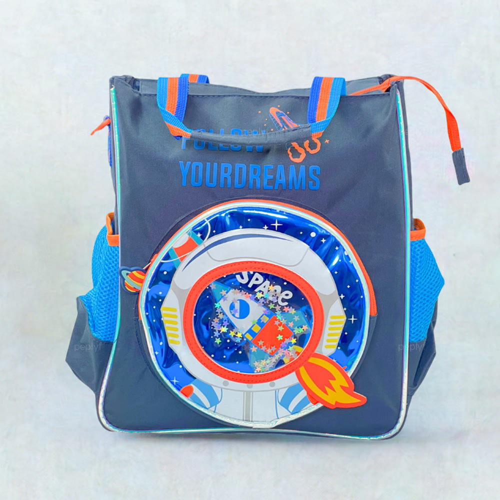 PEPLYF Tution Bag for Kids | Multipurpose Tote Bag | Shoulder Bag with Bottle Holder