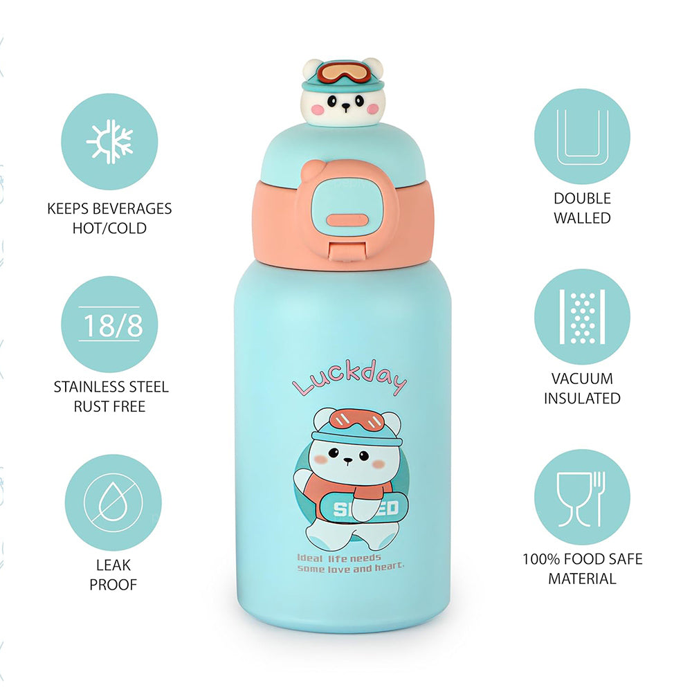 BabySip Sipper Bottle | 500ml Insulated Stainless Steel | Leak-proof