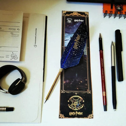 Harry Potter Themed feather Pen | Assorted Colors (Pack of 1)