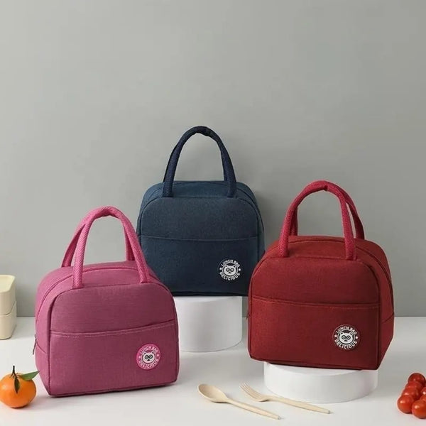 Lunch Bag Office Tiffin Bags for Men Women Kids | Assorted Colors