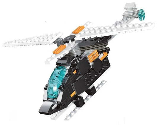 Robots, Jets, Ships & Creatures | 33-in-1 Building Blocks | 256+ Pcs DIY Set