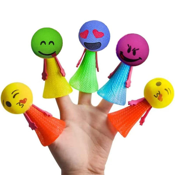 Pop-Up Jumping Doll Toy | Playful emoji faces | Party favors