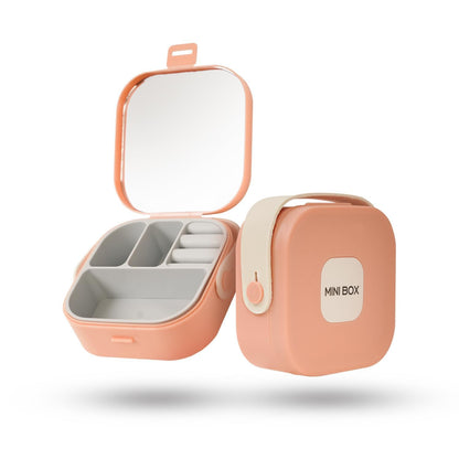 Mini Jewellery Storage Box with Mirror