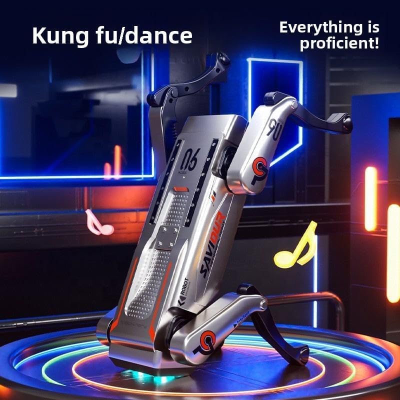 Advanced AI Robot Dog Toy for Kids | Smart Walking & Jumping RC Pet with LED Eyes, Voice Control, Tricks, Dance & Remote | Interactive Rechargeable Robo Dog for Boys & Girls (Ai Dog)