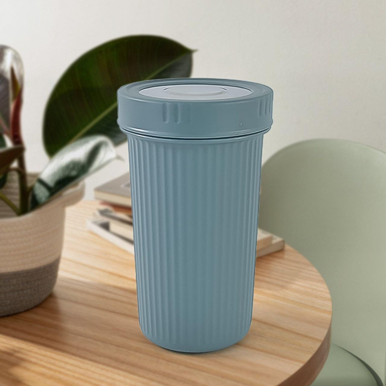 Double Wall Travel Glass 500 ml | Insulated SS | Leakproof Lid | Office - Home - Travel (Assorted Colors)