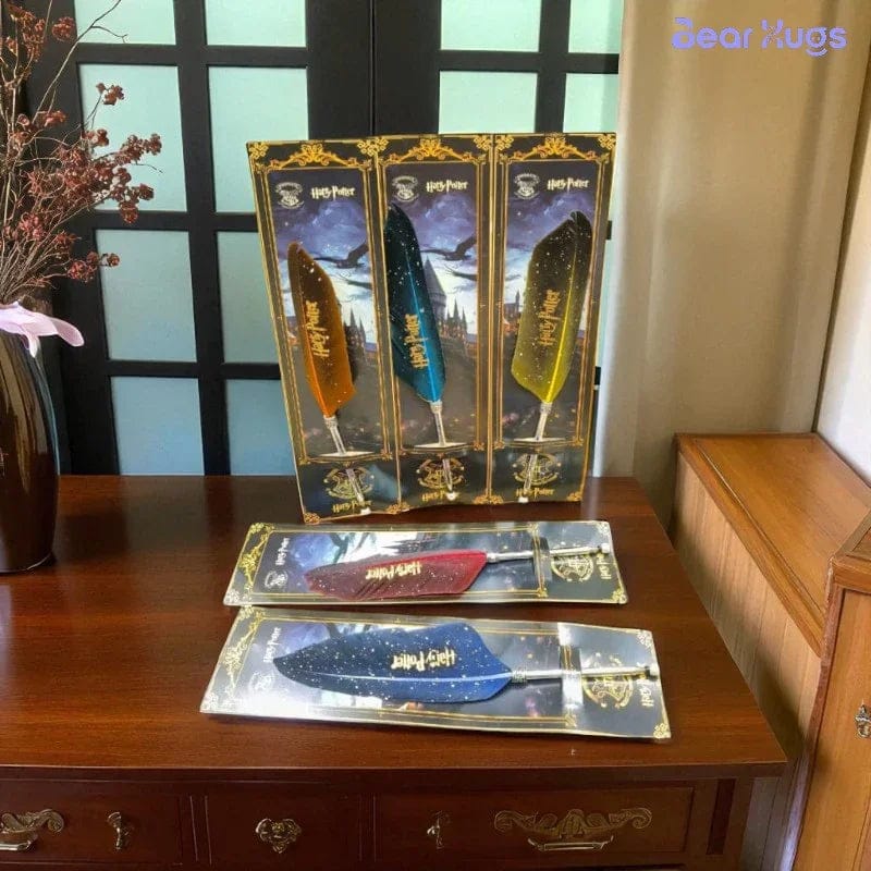 Harry Potter Themed feather Pen | Assorted Colors (Pack of 1)