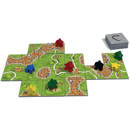 Carcassonne Family Card Games for Adults and Kids,Fun Strategy & Party Game for All Ages, Multi Players, Perfect for Game Nights, Travel & Home Entertainment