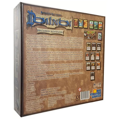 Dominion 2nd Edition Board Game – Deck-Building Strategy Game by Rio Grande