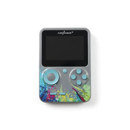 Game Box 500 in 1 Retro Handheld Gaming Console with Color Screen, Rechargeable Battery & TV AV Output | Pocket Video Game for Kids & Adults