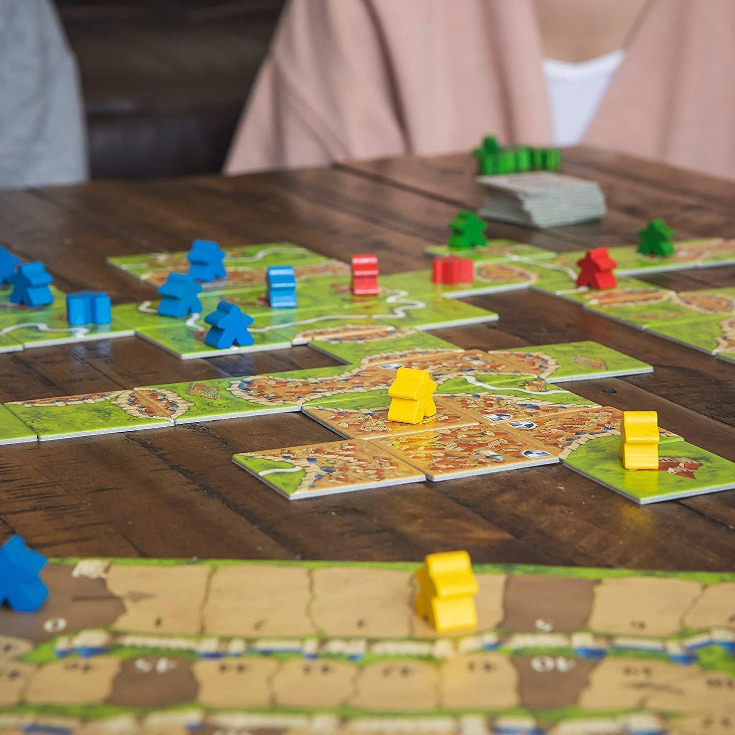 Carcassonne Family Card Games for Adults and Kids,Fun Strategy & Party Game for All Ages, Multi Players, Perfect for Game Nights, Travel & Home Entertainment
