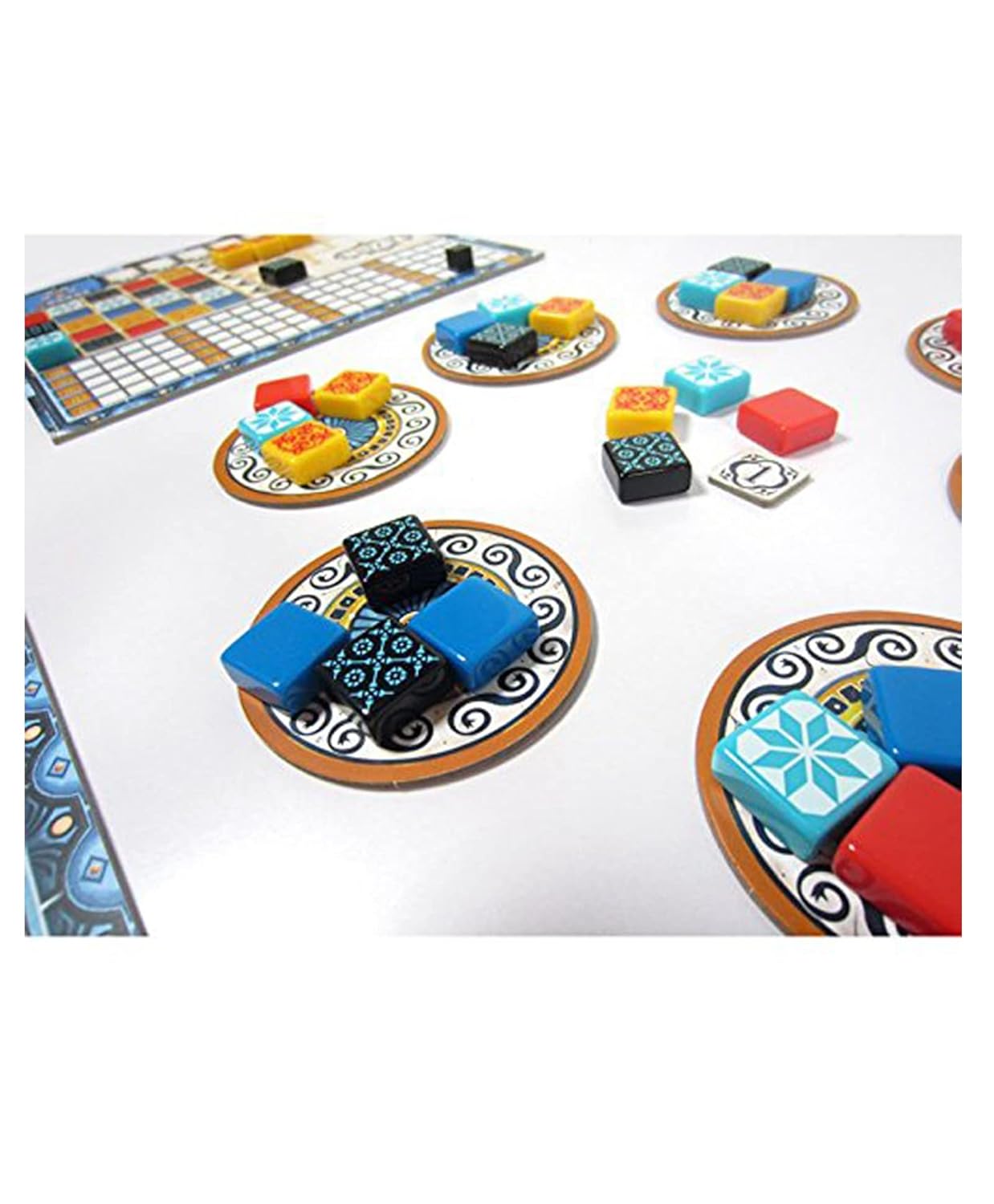 Family Card & Board Games for Adults and Kids, Fun Strategy & Party for All Ages, Multi-Players, Perfect for Game Nights, Travel & Home Entertainment (Azul)
