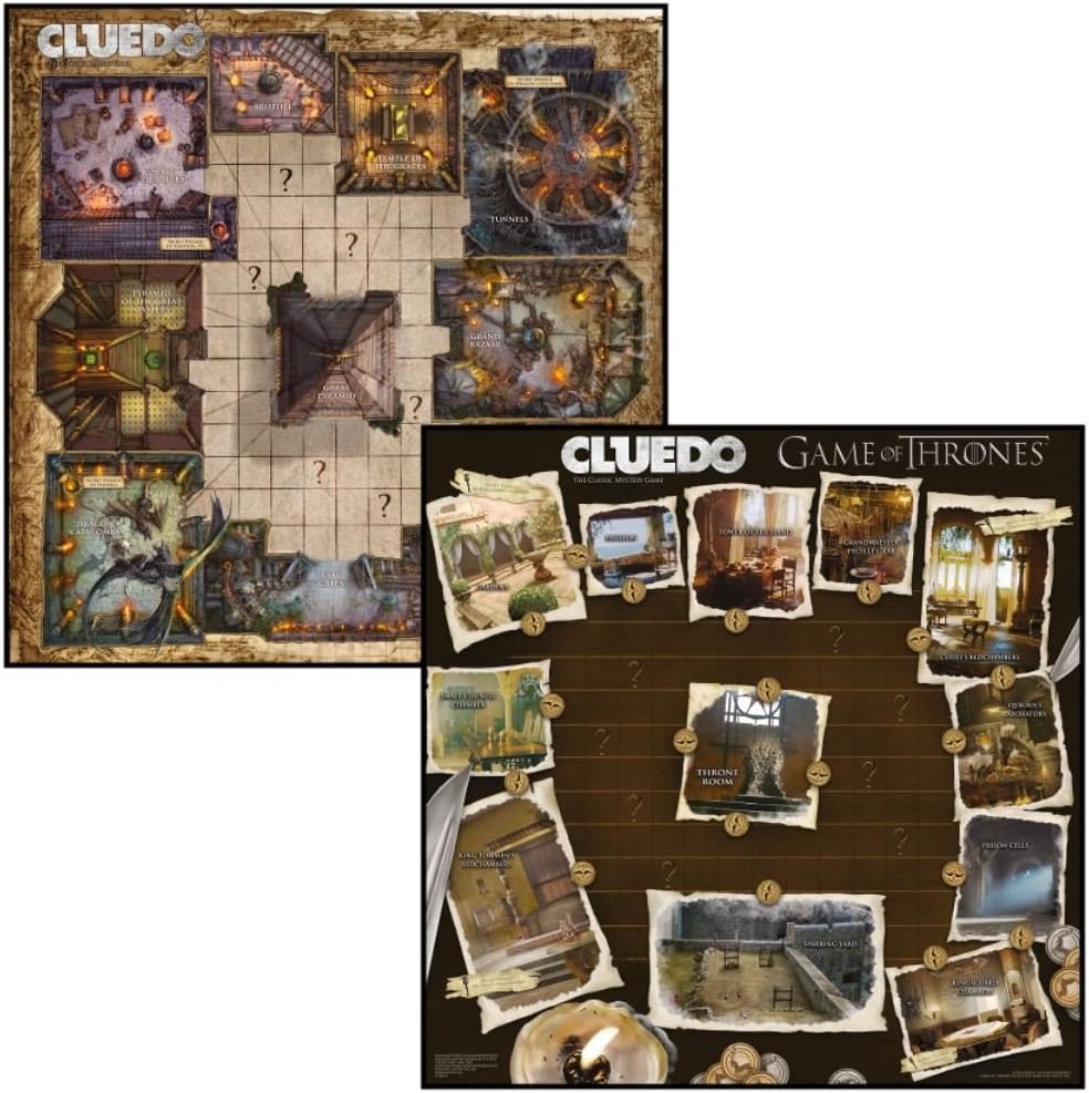 Winning Moves Game of Thrones Cluedo Mystery Board Game