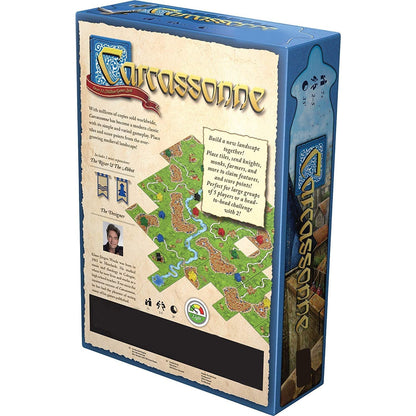 Carcassonne Family Card Games for Adults and Kids,Fun Strategy & Party Game for All Ages, Multi Players, Perfect for Game Nights, Travel & Home Entertainment