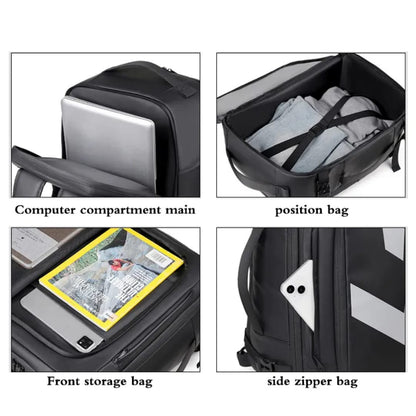 Weekender Backpack | 43L | Laptop | Travel | Unisex | Waterproof | Office & College