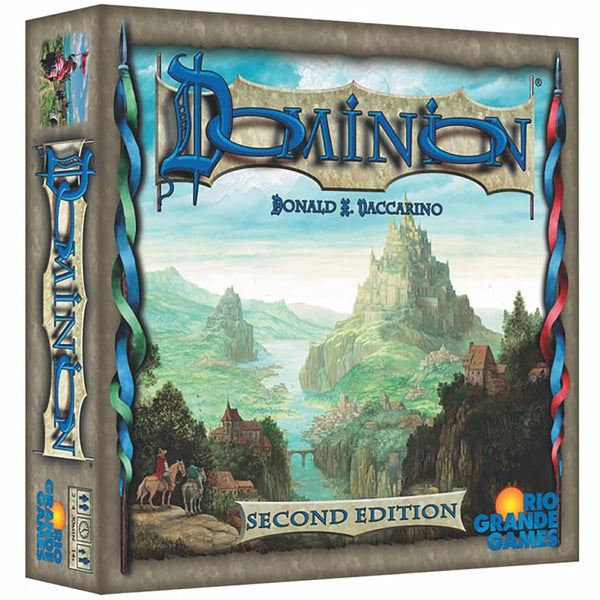 Dominion 2nd Edition Board Game – Deck-Building Strategy Game by Rio Grande