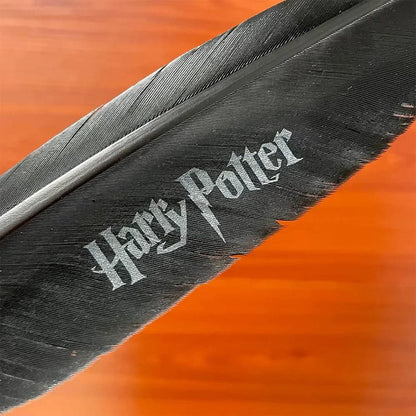Harry Potter Themed feather Pen | Assorted Colors (Pack of 1)