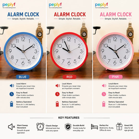 Classic Analog Alarm Clock