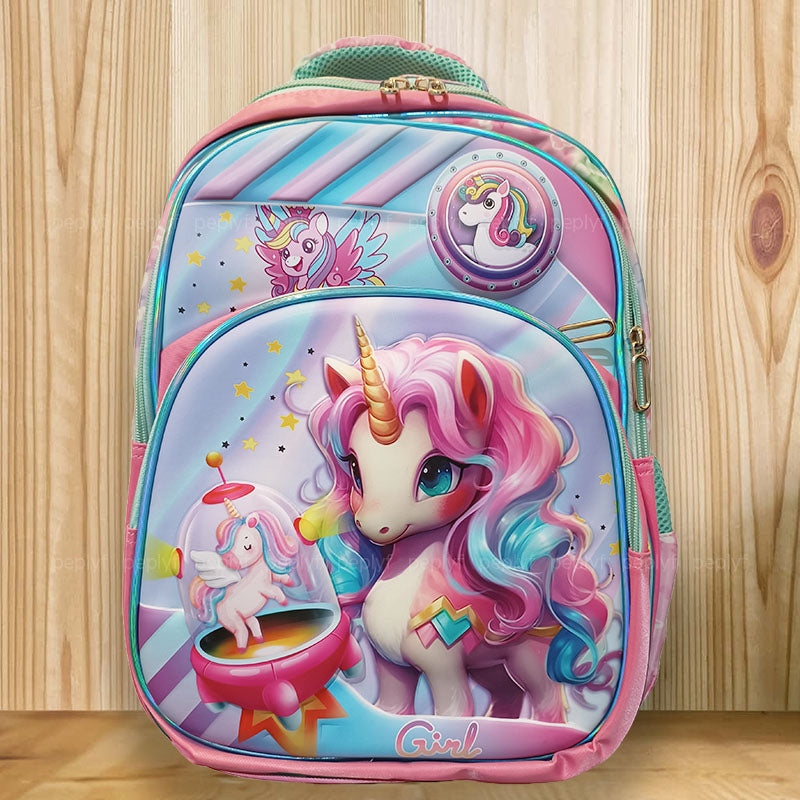 School Backpack - 3D Characters