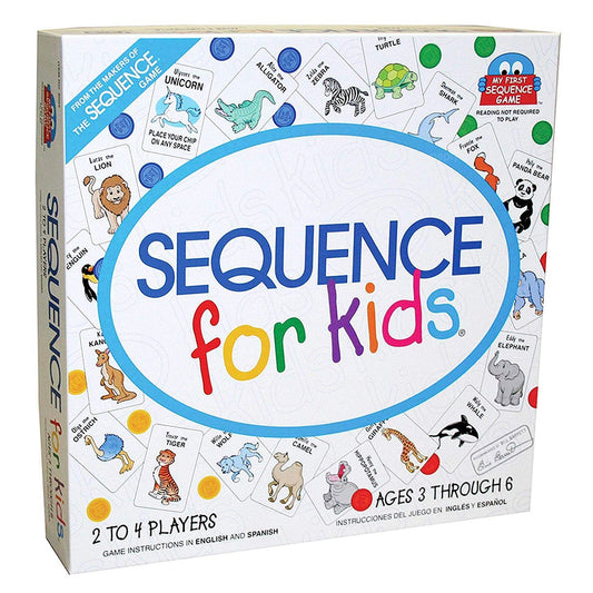 Sequence for Kids | Educational Board Game for Kids (Age 3+) 2-4 players