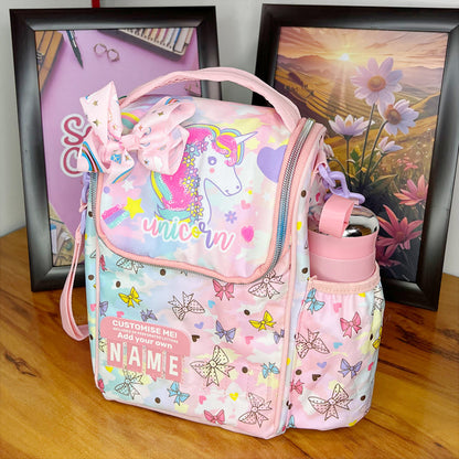 Mealbuddy Insulated Lunchbag with Bottle Holder | School and Travel