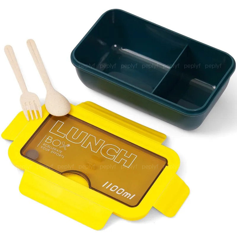 Lunchbox (1100ml) with Spoon & Fork