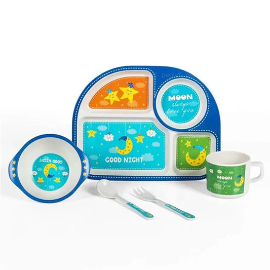 Happy Meals - Bamboo Fibre Meal Set (5pc)