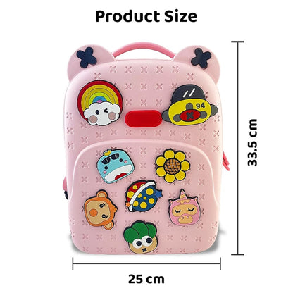 School Bag for Kids with Adjustable Straps, Ultralight & Trendy Backpack for Girls & Boys