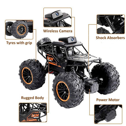 Monster Car with Camera (Remote Controlled) RC Toy