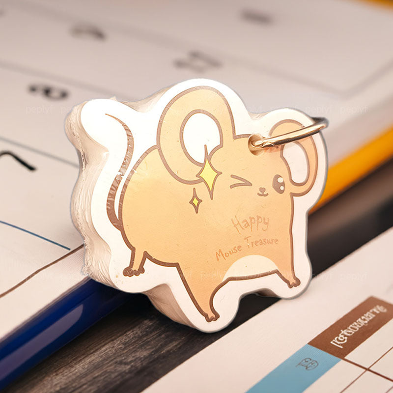 Cute Keyring Notebook