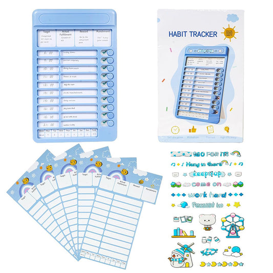 Habit Tracker | Task planning board for Kids | Daily Task Organiser