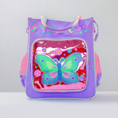 PEPLYF Tution Bag for Kids | Multipurpose Tote Bag | Shoulder Bag with Bottle Holder