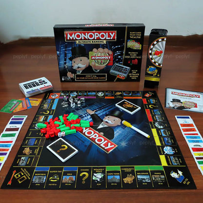 Monopoly - Electronic Banking (Board Game) Black