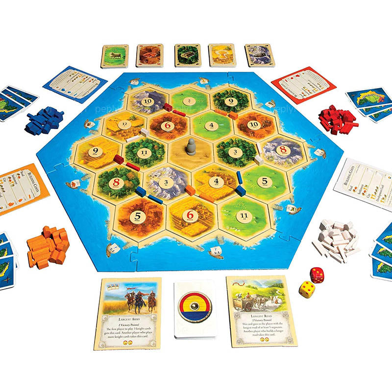 Catan - Trade Build Settle (Board Game)