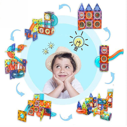 Light Magnetic Blocks (49 pcs)