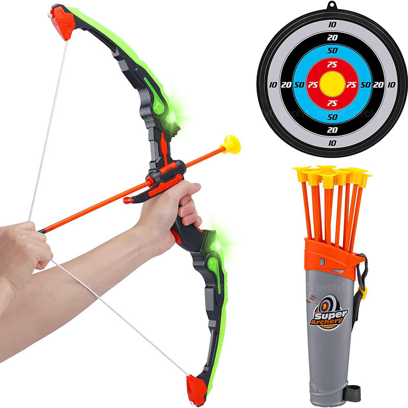 Archery Set (Bow & Arrow) with Light