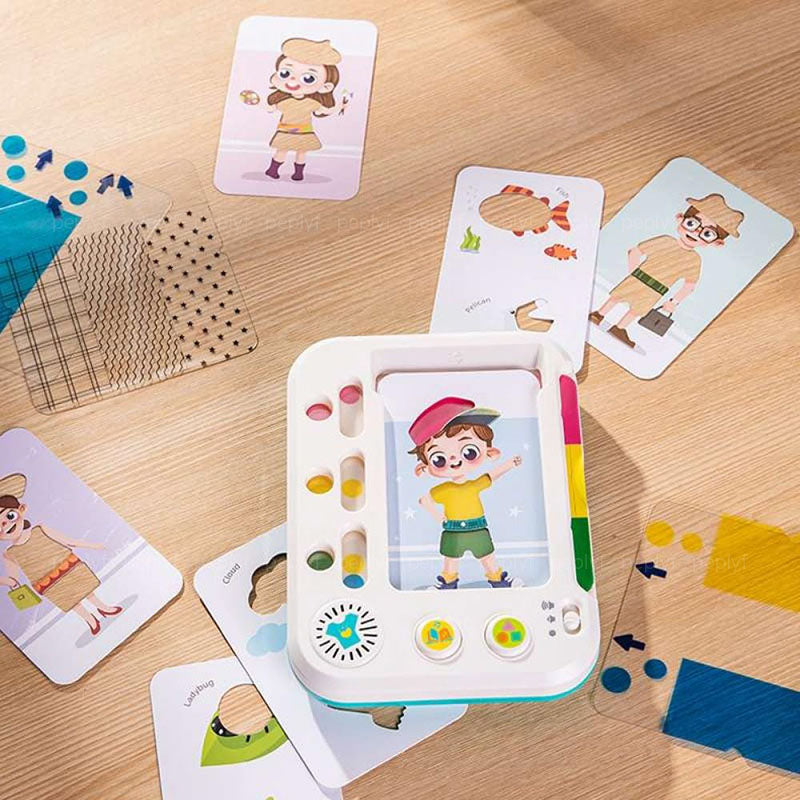 Colour Matcher Flash Card - STEAM Education Toy for Kids