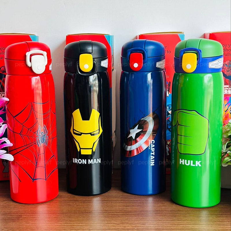 Avengers Water Bottle - Wide Mouth (500ml) Insulated