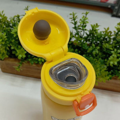 Aquafun Stainless Steel Water Bottle for Kids - 500ml - Widemouth