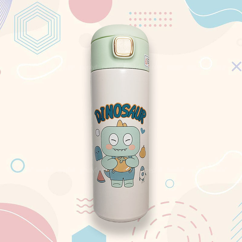 Cartoon Sipper Bottle (500ml) - Insulated Steel