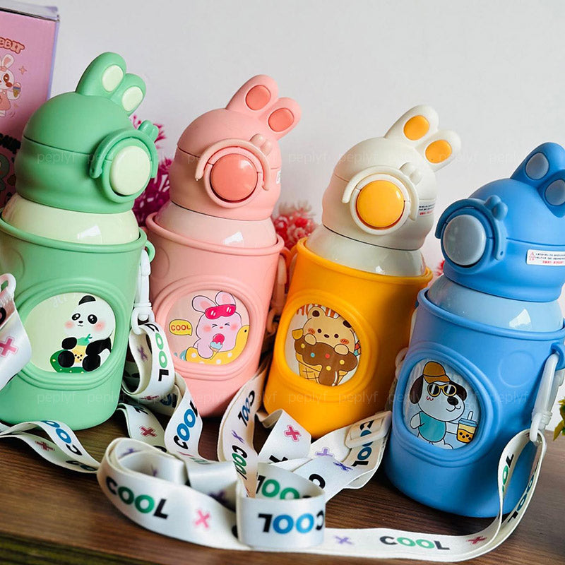 Cute Animal Sipper Bottle (500ml)