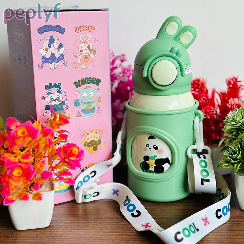 Cute Animal Sipper Bottle (500ml)